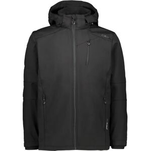 CMP Black U901 Softshell Jacket - Water Resistant, Breathable, Outdoor CMP Black U901 Softshell Jacket - Water Resistant, Breathable, Outdoor