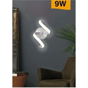 Lampada da Parete Trade Shop - Luce LED a spirale 9W - Decorazione interna elegante Lampada da Parete Trade Shop - Luce LED a spirale 9W - Decorazione interna elegante