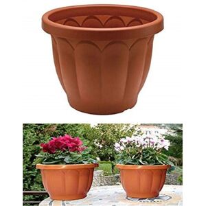 Trade Shop Vaso di Plastica 35cm - Design Moderno Minimalista Trade Shop Vaso di Plastica 35cm - Design Moderno Minimalista