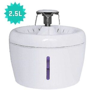 Trade Shop Traesio Fuente de Agua para Mascotas - 2.5L Dispensador Automático para Gatos Trade Shop Traesio Fuente de Agua para Mascotas - 2.5L Dispensador Automático para Gatos