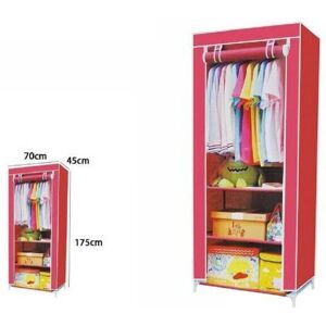 Armario Trade Shop - Tela TNT - 70x45x175cm - Estructura de acero Armario Trade Shop - Tela TNT - 70x45x175cm - Estructura de acero