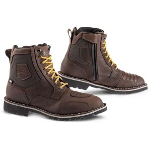 FALCO - Ranger 2 - Cuir brun foncé - D3O - Bottes - Publicité FALCO - Ranger 2 - Cuir brun foncé - D3O - Bottes - Publicité