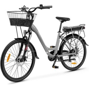 Lancia Vélos Électriques - 26 pouces, 250W, Gris - Vélos Électriques - Publicité Lancia Vélos Électriques - 26 pouces, 250W, Gris - Vélos Électriques - Publicité