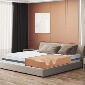 The White Stone Ergonomic King Size Mattress - 190x220cm The White Stone Ergonomic King Size Mattress - 190x220cm