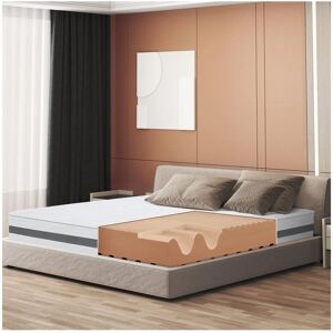 El Colchón Ortopédico The White Stone - 210x210, Espuma Memory, Fabricado en Italia El Colchón Ortopédico The White Stone - 210x210, Espuma Memory, Fabricado en Italia