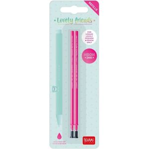 Legami Neon Pink Refill-Set für Gelstift - Lovely Friends Legami Neon Pink Refill-Set für Gelstift - Lovely Friends
