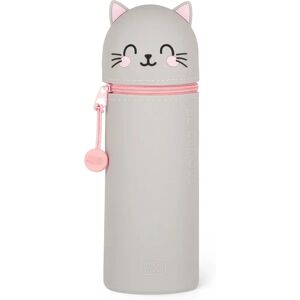 Legami Kawaii Kitty 2-in-1 Silicone Pencil Case - Pencil & Desk Stand Legami Kawaii Kitty 2-in-1 Silicone Pencil Case - Pencil & Desk Stand