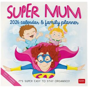Legami Super Maman 2026 - Wall Calendar 30x29cm Legami Super Maman 2026 - Wall Calendar 30x29cm