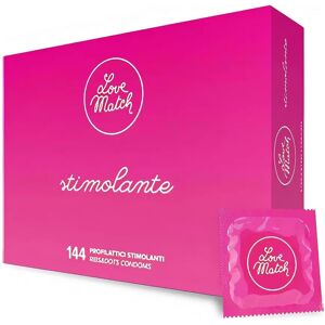 Prezerwatywy z Teksturowanym Doznaniem Love Match - 144 szt. Prezerwatywy z Teksturowanym Doznaniem Love Match - 144 szt.