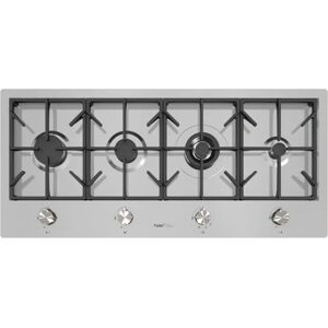 Foster 7640 000 Milano - Acciaio spazzolato - Piano cottura a gas Foster 7640 000 Milano - Acciaio spazzolato - Piano cottura a gas