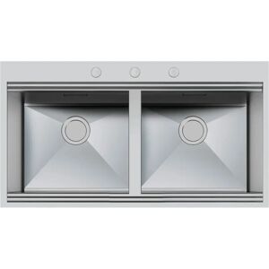 Foster - Milano 1020 050 - Montaggio superiore - Rettangolare - Lavello Foster - Milano 1020 050 - Montaggio superiore - Rettangolare - Lavello