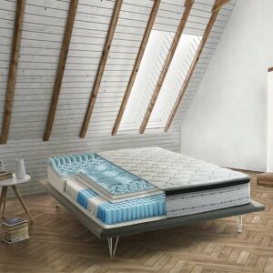 TALAMO ITALIA Matelas Amalia en Mousse à Mémoire Gel - 120x190cm - Publicité TALAMO ITALIA Matelas Amalia en Mousse à Mémoire Gel - 120x190cm - Publicité