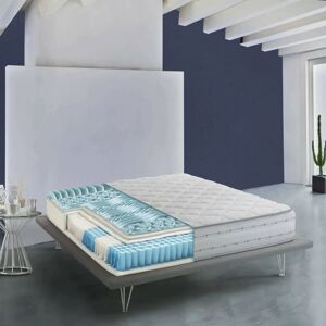 Matelas TALAMO ITALIA Sonia - Mousse à mémoire, ressorts ensachés - 120x200cm - Publicité Matelas TALAMO ITALIA Sonia - Mousse à mémoire, ressorts ensachés - 120x200cm - Publicité