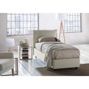 TALAMO ITALIA Roberta Bed - Storage, Side Opening, 80x190 cm, Beige TALAMO ITALIA Roberta Bed - Storage, Side Opening, 80x190 cm, Beige