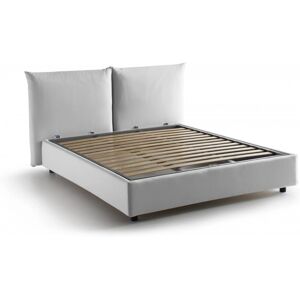Cama Talamo Italia Tiziana - Con almacenaje, Blanco, Doble Cama Talamo Italia Tiziana - Con almacenaje, Blanco, Doble
