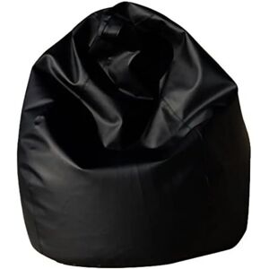 Pouf noir Dmora - Ergonomique, Imperméable, 80x120x80cm - Publicité Pouf noir Dmora - Ergonomique, Imperméable, 80x120x80cm - Publicité