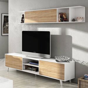 DMORA Set de pared Buffalo - Mueble TV moderno de 180cm DMORA Set de pared Buffalo - Mueble TV moderno de 180cm