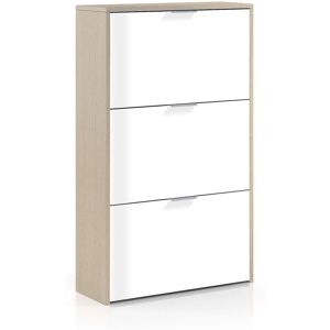DMORA Zapatero Escondido - Armario 3 Puertas, Capacidad Doble, 70x17x180 cm DMORA Zapatero Escondido - Armario 3 Puertas, Capacidad Doble, 70x17x180 cm