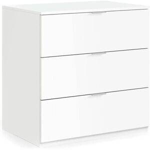 Dmora Modelo: Cajonera - 3 Cajones Blanco - Cómoda Dmora Modelo: Cajonera - 3 Cajones Blanco - Cómoda