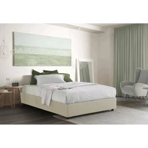Cama doble Aurora DMORA - Hecho en Italia, Almacenamiento, 160x200 Cama doble Aurora DMORA - Hecho en Italia, Almacenamiento, 160x200