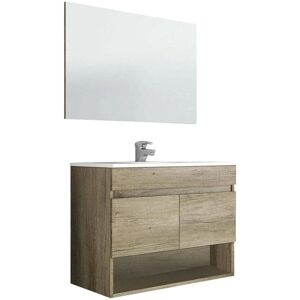 DMORA Mueble de baño Shreveport - Roble DMORA Mueble de baño Shreveport - Roble