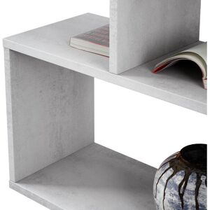 Estante para libros DMORA Hampton - Doble cara, 3 compartimentos, Estilo moderno de oficina Estante para libros DMORA Hampton - Doble cara, 3 compartimentos, Estilo moderno de oficina