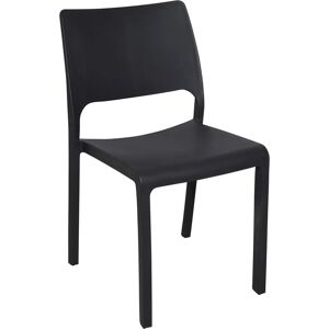 Silla DMORA - 52,5x82x46,5 cm - Apilable, Hecho en Italia Silla DMORA - 52,5x82x46,5 cm - Apilable, Hecho en Italia