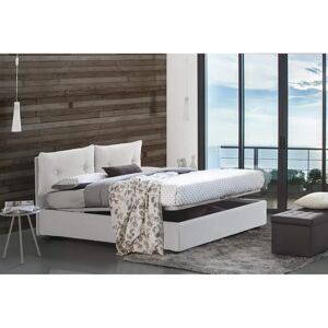 Cama doble Talamo Italia Noemi Cuero ecológico con almacenaje - Cama Cama doble Talamo Italia Noemi Cuero ecológico con almacenaje - Cama
