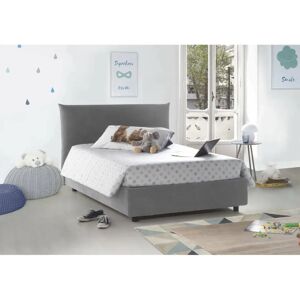 Cama Dmora Ilaria - Almacenamiento, Gris - Cama Cama Dmora Ilaria - Almacenamiento, Gris - Cama