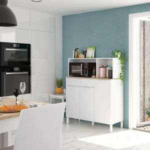 Armario Multiusos Norfolk de DMORA - Mueble de cocina Armario Multiusos Norfolk de DMORA - Mueble de cocina