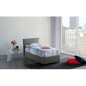 Cama DMORA con almacenaje - Hecho en Italia - 90x200cm - Gris Cama DMORA con almacenaje - Hecho en Italia - 90x200cm - Gris