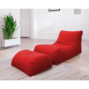 Dmora - Sillón moderno italiano con reposapiés - Fabricado en Italia Dmora - Sillón moderno italiano con reposapiés - Fabricado en Italia