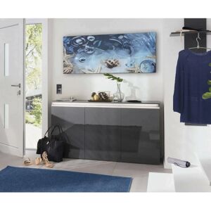 Estante de pared DMORA Hoya - Biblioteca en zig zag de doble cara - Hecho en Italia Estante de pared DMORA Hoya - Biblioteca en zig zag de doble cara - Hecho en Italia