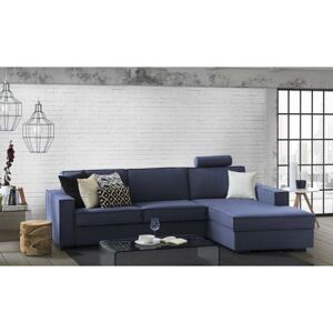 TALAMO ITALIA Sofá Cama Esquinero Adelia - Azul - 2 Plazas TALAMO ITALIA Sofá Cama Esquinero Adelia - Azul - 2 Plazas