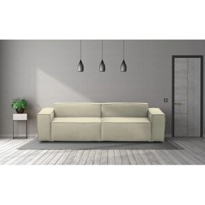 Sofá Modular Beige TALAMO ITALIA - 3 Plazas Estilo Moderno Italiano Sofá Modular Beige TALAMO ITALIA - 3 Plazas Estilo Moderno Italiano