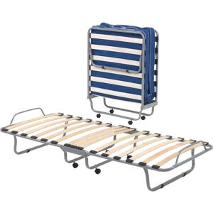 TALAMO ITALIA Dmora - Letto Pieghevole con Materasso - Risparmio Spazio TALAMO ITALIA Dmora - Letto Pieghevole con Materasso - Risparmio Spazio
