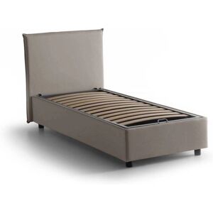 Cama de almacenamiento Talamo Italia Cassiopea - Tapizado de tela - 80x200cm Cama de almacenamiento Talamo Italia Cassiopea - Tapizado de tela - 80x200cm