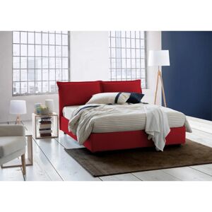 Cama Doble Talamo Italia con Almacenaje - 160x200cm - Rojo Cama Doble Talamo Italia con Almacenaje - 160x200cm - Rojo