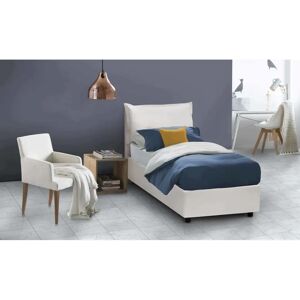 Cama individual Dmora con almacenamiento - Calidad italiana Cama individual Dmora con almacenamiento - Calidad italiana