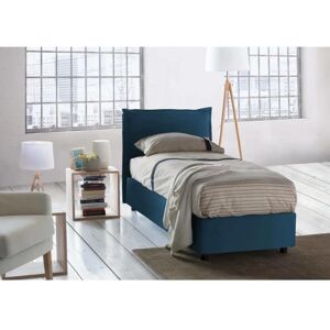 Cama individual Daugust Dmora - Hecho en Italia - Almacenamiento frontal Cama individual Daugust Dmora - Hecho en Italia - Almacenamiento frontal