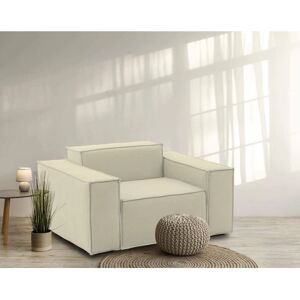 TALAMO ITALIA Dmora - Sillón - Tapizado en tela - 160x95h70 TALAMO ITALIA Dmora - Sillón - Tapizado en tela - 160x95h70