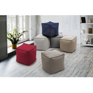 TALAMO ITALIA Dmora - Pouf Dabbey - Multifuncional, Hecho en Italia - 45x45cm TALAMO ITALIA Dmora - Pouf Dabbey - Multifuncional, Hecho en Italia - 45x45cm