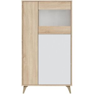 Dmora Daceved - Vitrina moderna con 3 puertas - 77x33x142 cm Dmora Daceved - Vitrina moderna con 3 puertas - 77x33x142 cm