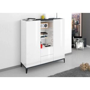 DMORA Buffet Modern - Italia, 2 Puertas, 2 Cajones - Mueble Entrada DMORA Buffet Modern - Italia, 2 Puertas, 2 Cajones - Mueble Entrada