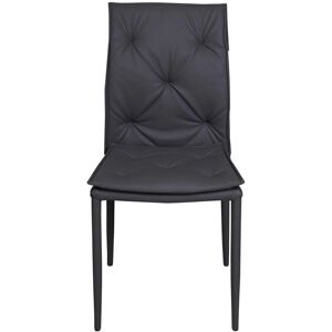 Conjunto de 2 Sillas Modernas de Ecopiel Dmora Conjunto de 2 Sillas Modernas de Ecopiel Dmora