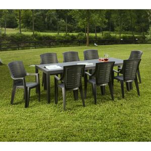 DMORA Mesa de Jardín Susa - Extensible Rectangular - Italia DMORA Mesa de Jardín Susa - Extensible Rectangular - Italia