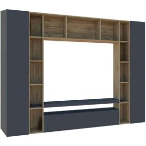 Unidad de Pared Gilberto de Dmora - 3 Puertas - Diseño Italiano Moderno Unidad de Pared Gilberto de Dmora - 3 Puertas - Diseño Italiano Moderno