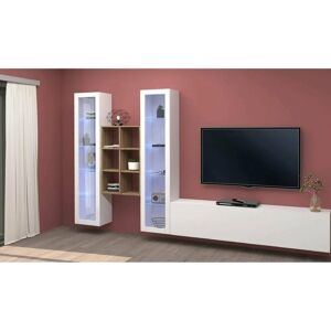 DMORA Dcorrei Mueble TV - Resistente y con Luz LED DMORA Dcorrei Mueble TV - Resistente y con Luz LED