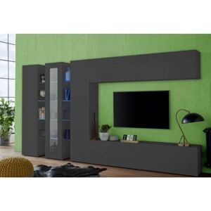 Unidad de Pared DMORA - Muebles modernos italianos con luz LED Unidad de Pared DMORA - Muebles modernos italianos con luz LED
