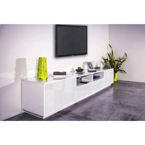 Dmora Dleott Mueble de TV - Moderno y Ahorra Espacio Dmora Dleott Mueble de TV - Moderno y Ahorra Espacio